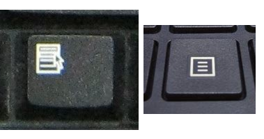 context menu key samples